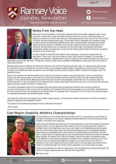 Ramsey Voice Issue 17