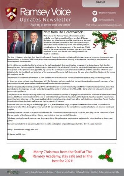 Ramsey Voice Issue 34