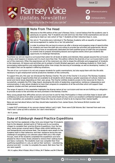 Ramsey Voice Issue 22