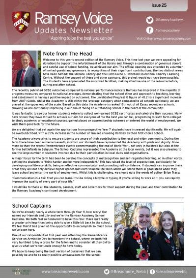 Ramsey Voice Issue 25