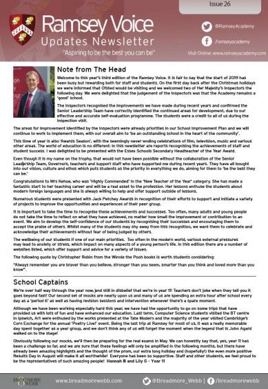 Ramsey Voice Issue 26