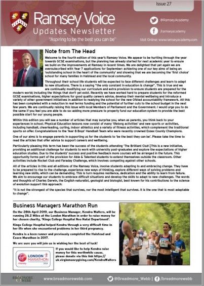 Ramsey Voice Issue 27