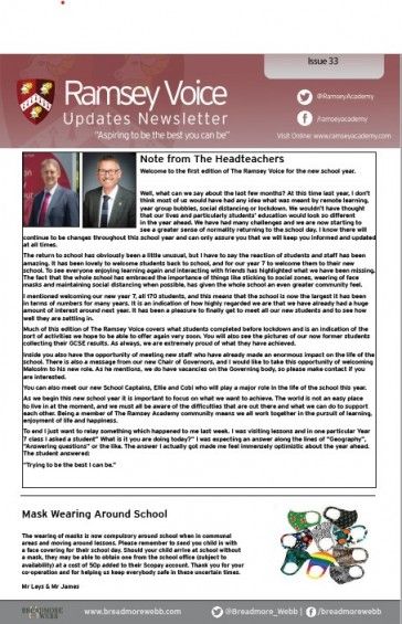 Ramsey Voice Issue 33