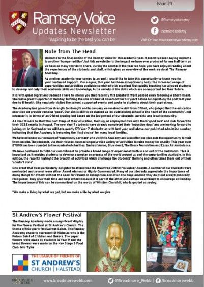 Ramsey Voice Issue 29