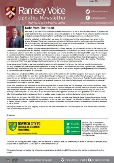 Ramsey Voice Issue 36